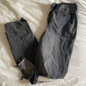 Dark grey / black hollister jeans
